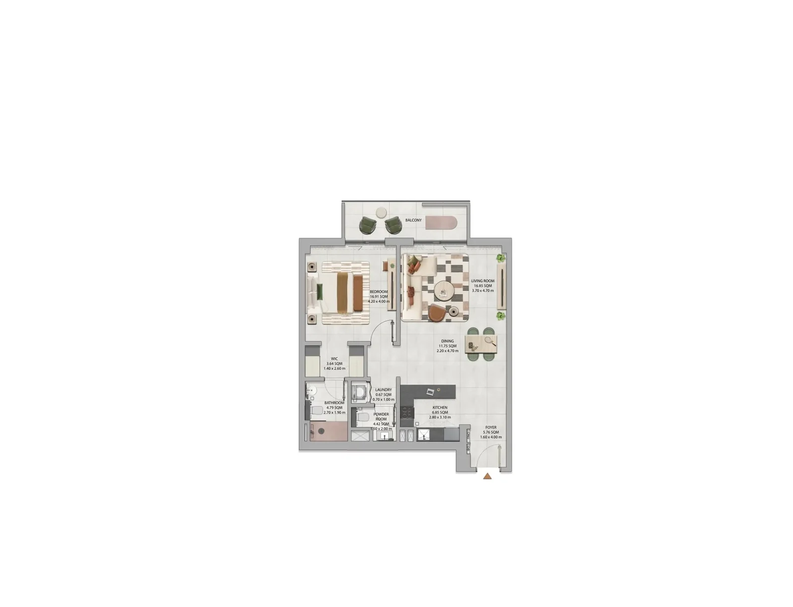 1 Bedroom
